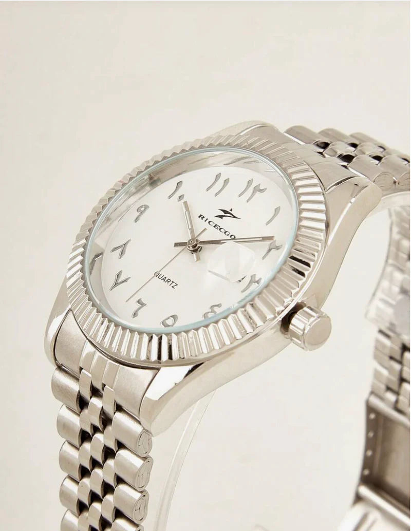 Arabic Watch - White Dial